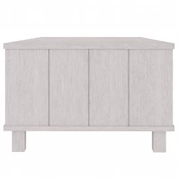 Acquista Tavolino da Salotto Bianco 100x55x35 cm Legno Massello di Pino con riferimento GHV-340453 della ditta GARDENHOME