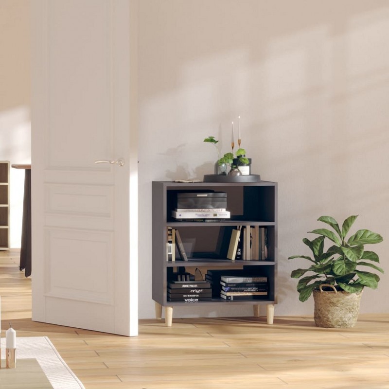 Acquista Credenza Grigio Lucido 57x35x70 cm in Truciolato con riferimento GHV-806057 della ditta GARDENHOME