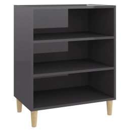 Acquista Credenza Grigio Lucido 57x35x70 cm in Truciolato con riferimento GHV-806057 della ditta GARDENHOME
