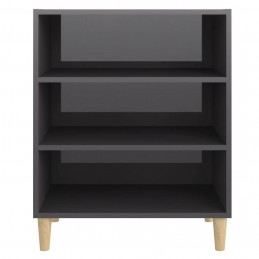 Acquista Credenza Grigio Lucido 57x35x70 cm in Truciolato con riferimento GHV-806057 della ditta GARDENHOME