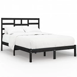 Acquista Giroletto Nero in Legno Massello 140x190 cm con riferimento GHV-3105779 della ditta GARDENHOME
