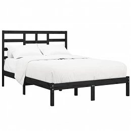 Acquista Giroletto Nero in Legno Massello 140x190 cm con riferimento GHV-3105779 della ditta GARDENHOME