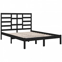 Acquista Giroletto Nero in Legno Massello 140x190 cm con riferimento GHV-3105779 della ditta GARDENHOME