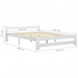 Acquista Giroletto in Legno Massello di Pino Bianco 180x200 cm con riferimento GHV-322003 della ditta GARDENHOME