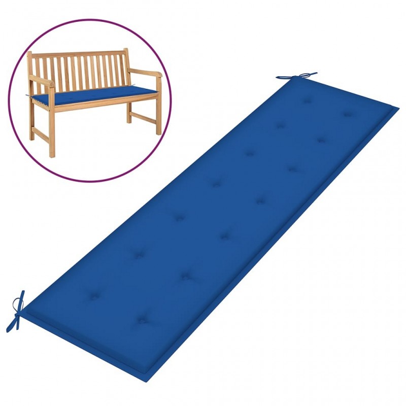 Acquista Cuscino per Panca da Giardino Royal Blu 180x50x3 cm in Tessuto con riferimento GHV-314093 della ditta GARDENHOME
