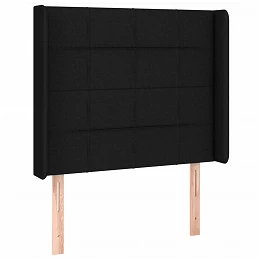 Acquista Testiera a LED nero 93x16x118/128 cm in Tessuto con riferimento GHV-3124032 della ditta GARDENHOME