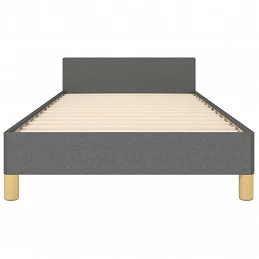 Acquista Giroletto con Testiera Grigio Scuro 80x200 cm in Tessuto con riferimento GHV-3125010 della ditta GARDENHOME