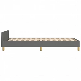 Acquista Giroletto con Testiera Grigio Scuro 80x200 cm in Tessuto con riferimento GHV-3125010 della ditta GARDENHOME