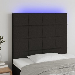 Acquista Testiera a LED nero 90x5x118/128 cm in Tessuto con riferimento GHV-3122408 della ditta GARDENHOME