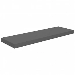 Acquista Scaffali a Parete 4 pz Grigio Lucido 80x23,5x3,8 cm in MDF con riferimento GHV-323795 della ditta GARDENHOME