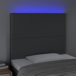 Acquista Testiera a LED Grigio Scuro 90x5x118/128 cm in Tessuto con riferimento GHV-3122267 della ditta GARDENHOME