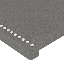Acquista Testiera a LED Grigio Scuro 90x5x118/128 cm in Tessuto con riferimento GHV-3122267 della ditta GARDENHOME