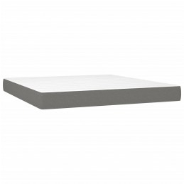 Acquista Giroletto a Molle con Materasso Grigio Scuro 180x200 cm Tessuto con riferimento GHV-3142274 della ditta GARDENHOME