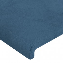 Acquista Testiera 2 pz Blu Scuro 80x5x78/88 cm in Velluto con riferimento GHV-345822 della ditta GARDENHOME