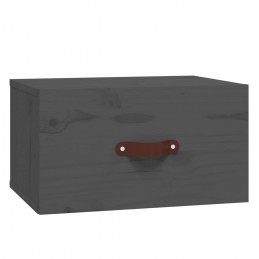 Acquista Comodino a Muro Grigio 40x29,5x22 cm con riferimento GHV-820990 della ditta GARDENHOME