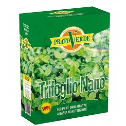 Acquista Trifoglio nano per prato 500 gr. con riferimento trifo500 della ditta Ferri Sementi