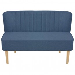 Acquista Divano in Stoffa 117x55,5x77 cm Blu con riferimento GHV-244072 della ditta GARDENHOME
