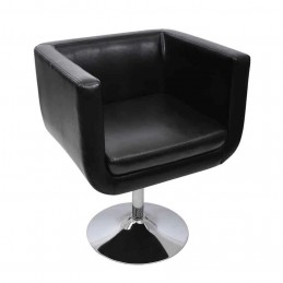 Acquista Sgabello da Bar Nero in Similpelle con riferimento GHV-240041 della ditta GARDENHOME