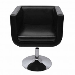 Acquista Sgabello da Bar Nero in Similpelle con riferimento GHV-240041 della ditta GARDENHOME
