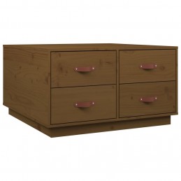 Acquista Tavolino da Salotto Miele 80x80x45 cm Legno Massello di Pino con riferimento GHV-821520 della ditta GARDENHOME