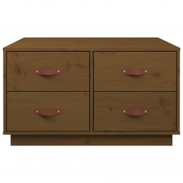Acquista Tavolino da Salotto Miele 80x80x45 cm Legno Massello di Pino con riferimento GHV-821520 della ditta GARDENHOME