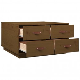 Acquista Tavolino da Salotto Miele 80x80x45 cm Legno Massello di Pino con riferimento GHV-821520 della ditta GARDENHOME