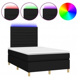 Acquista Letto a Molle con Materasso e LED Nero 120x200cm in Tessuto con riferimento GHV-3135503 della ditta GARDENHOME