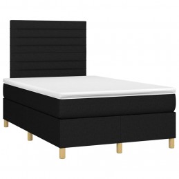 Acquista Letto a Molle con Materasso e LED Nero 120x200cm in Tessuto con riferimento GHV-3135503 della ditta GARDENHOME