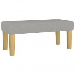 Acquista Giroletto a Molle con Materasso Grigio Chiaro 80x200 cm Tessuto con riferimento GHV-3136949 della ditta GARDENHOME