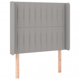 Acquista Letto a Molle Materasso e LED Grigio Chiaro 80x200 cm Tessuto con riferimento GHV-3138989 della ditta GARDENHOME