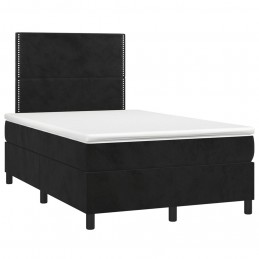 Acquista Letto a Molle con Materasso e LED Nero 120x200 cm in Velluto con riferimento GHV-3136055 della ditta GARDENHOME