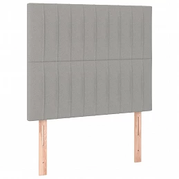 Acquista Giroletto a Molle con Materasso Grigio Chiaro 80x200 cm Tessuto con riferimento GHV-3137269 della ditta GARDENHOME