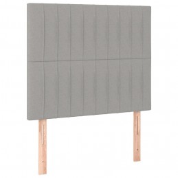 Acquista Letto a Molle Materasso e LED Grigio Chiaro 80x200 cm Tessuto con riferimento GHV-3135549 della ditta GARDENHOME
