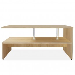 Acquista Tavolino da Caffè in Truciolato 90x59x42 cm Quercia con riferimento GHV-244855 della ditta GARDENHOME