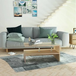 Acquista Tavolino da Caffè in Truciolato 90x59x42 cm Quercia con riferimento GHV-244855 della ditta GARDENHOME