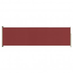 Acquista Tenda da Sole Laterale Retrattile per Patio 180x600 cm Rossa con riferimento GHV-317967 della ditta GARDENHOME