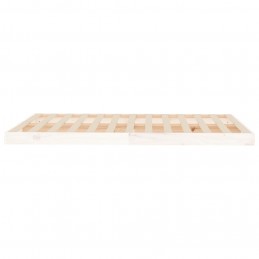 Acquista Giroletto Bianco 120x190cm Legno Massello Pino 4FT Small Double con riferimento GHV-823475 della ditta GARDENHOME
