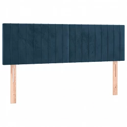 Acquista Giroletto a Molle con Materasso Blu Scuro 140x200 cm in Velluto con riferimento GHV-3141429 della ditta GARDENHOME