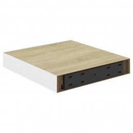 Acquista Mensole a Muro 2 pz Rovere e Bianco 23x23,5x3,8 cm in MDF con riferimento GHV-326568 della ditta GARDENHOME