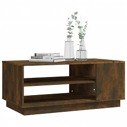 Acquista Tavolino da Salotto Rovere Fumo 102x55x43 cm in Truciolato con riferimento GHV-813083 della ditta GARDENHOME