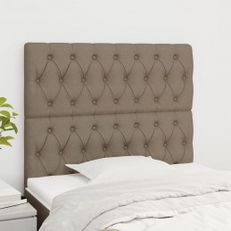 Acquista Testiera 2 pz Tortora 90x7x78/88 cm in Tessuto con riferimento GHV-3116654 della ditta GARDENHOME