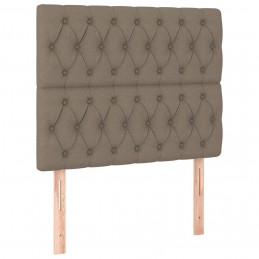 Acquista Testiera 2 pz Tortora 90x7x78/88 cm in Tessuto con riferimento GHV-3116654 della ditta GARDENHOME