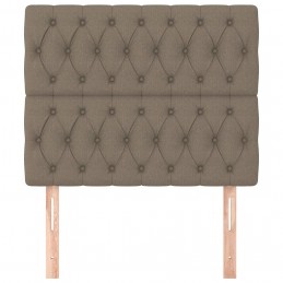 Acquista Testiera 2 pz Tortora 90x7x78/88 cm in Tessuto con riferimento GHV-3116654 della ditta GARDENHOME