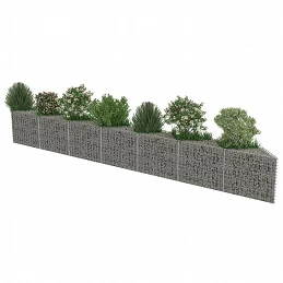 Acquista Gabbione in Acciaio Zincato 450x30x50 cm con riferimento GHV-143572 della ditta GARDENHOME