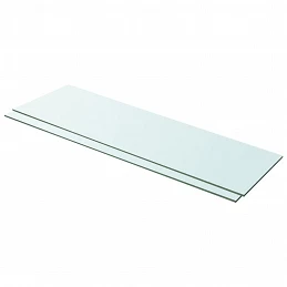 Acquista Mensole in Vetro Trasparente 2 pz 100x30 cm con riferimento GHV-3051586 della ditta GARDENHOME