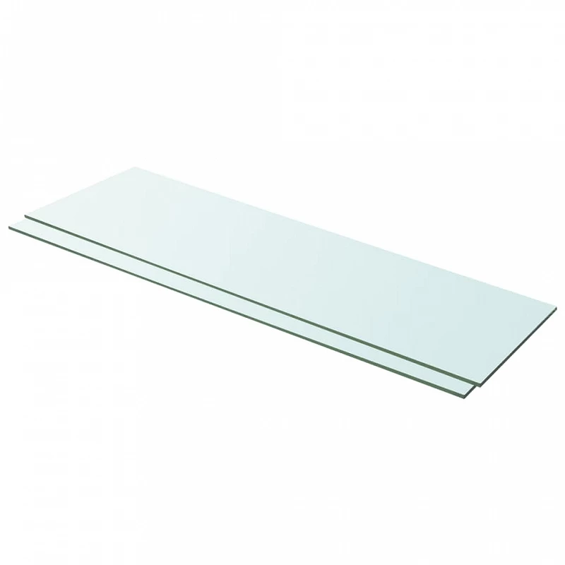 Acquista Mensole in Vetro Trasparente 2 pz 100x30 cm con riferimento GHV-3051586 della ditta GARDENHOME