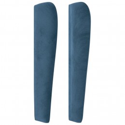 Acquista Testiera ad Orecchio Blu Scuro 103x23x118/128 cm in Velluto con riferimento GHV-3117862 della ditta GARDENHOME