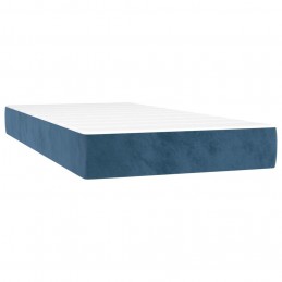 Acquista Giroletto a Molle con Materasso Blu Scuro 200x200 cm in Velluto con riferimento GHV-3129295 della ditta GARDENHOME
