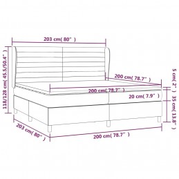 Acquista Giroletto a Molle con Materasso Blu Scuro 200x200 cm in Velluto con riferimento GHV-3129295 della ditta GARDENHOME