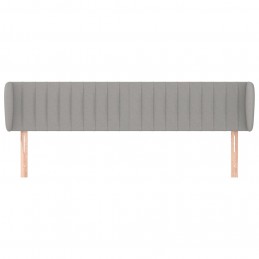 Acquista Testiera ad Orecchio Grigio Chiaro 163x23x78/88 cm in Tessuto con riferimento GHV-3117388 della ditta GARDENHOME